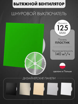 Вытяжной вентилятор airRoxy dRim125PS-C167-D125