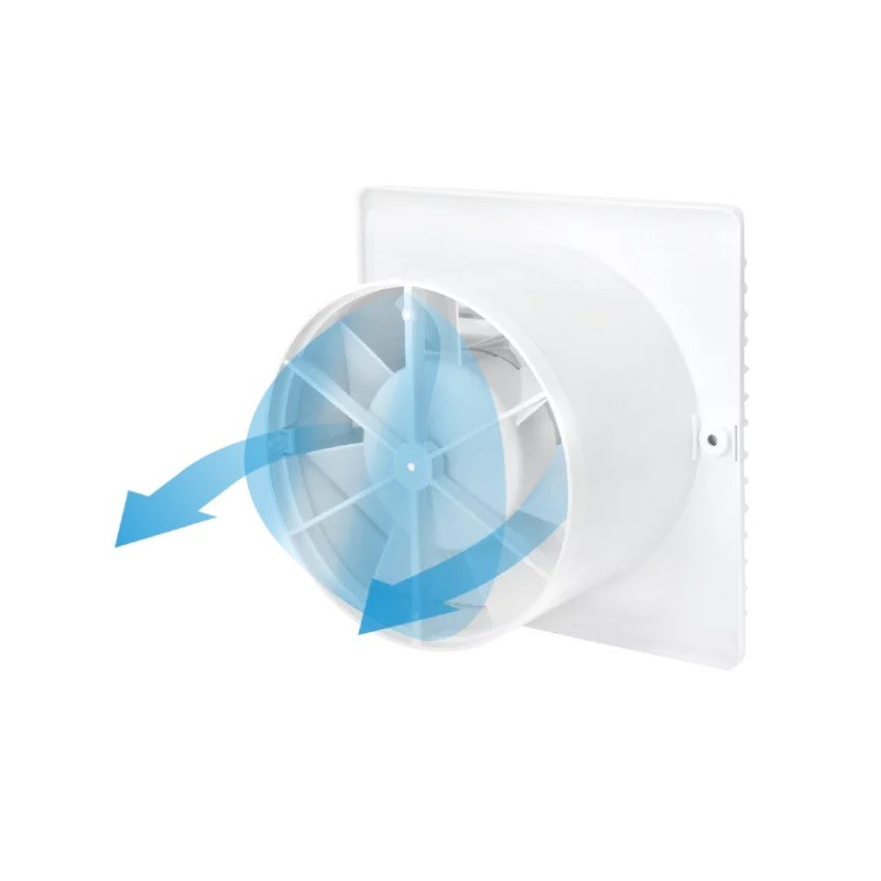 Вытяжной вентилятор airRoxy dRim 125HS-C186-D125 тяга