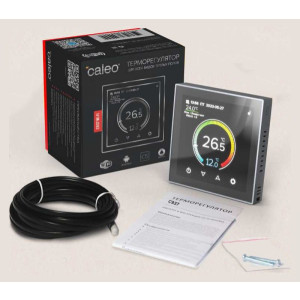 Терморегулятор Caleo С937 Wi-Fi черный комплектация
