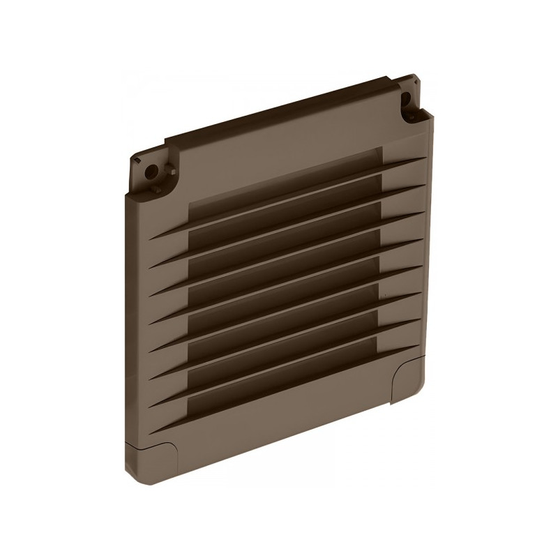 Вентиляционная решетка с заглушками airRoxy 02-315 (10x10) коричневая