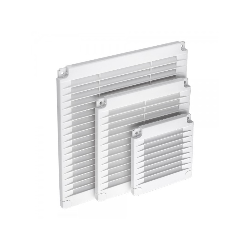 Вентиляционная решетка с заглушками airRoxy 02-316 (15x15) белая размеры