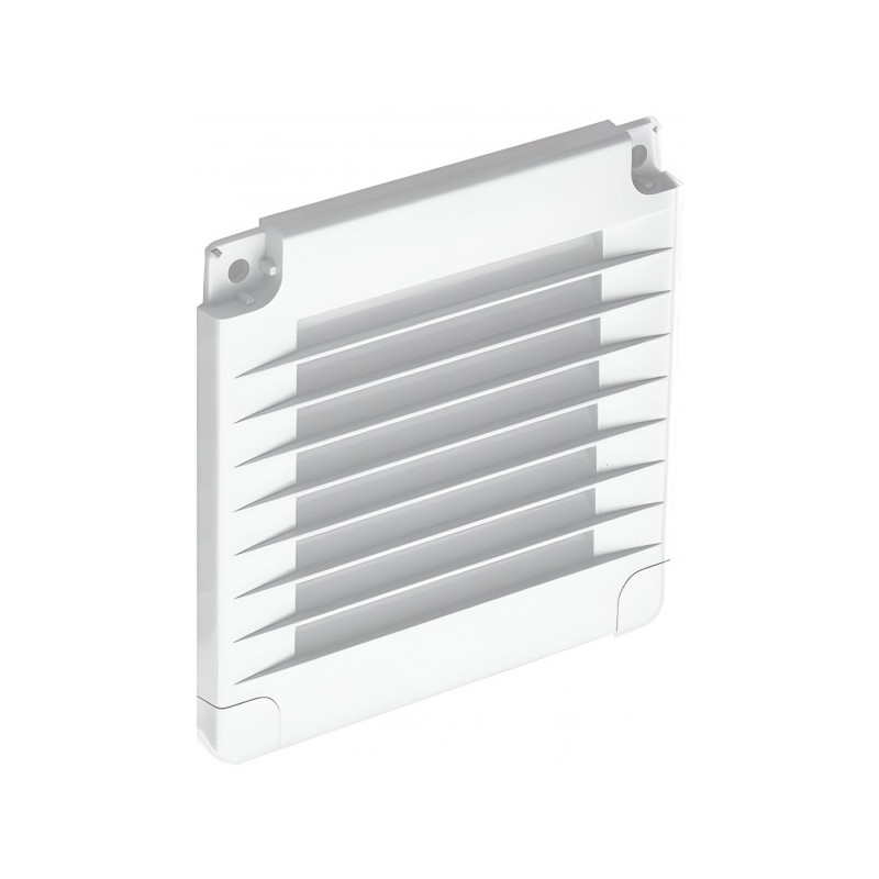Вентиляционная решетка с заглушками airRoxy 02-322 (25x25) белая