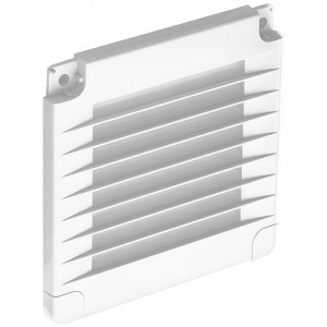 Вентиляционная решетка с заглушками airRoxy 02-322 (25x25) белая