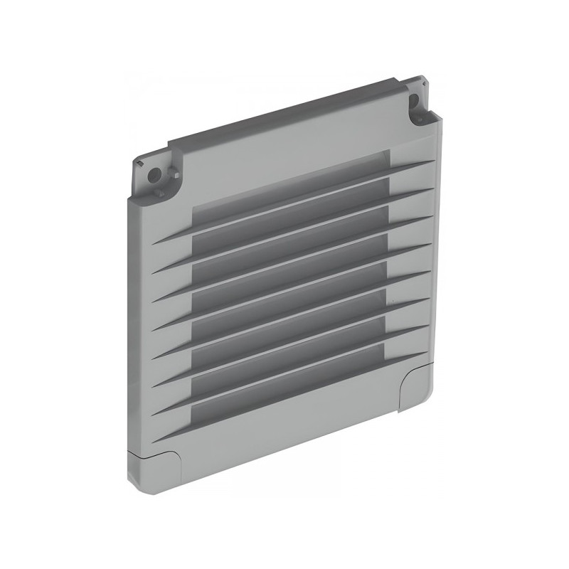 Вентиляционная решетка с заглушками airRoxy 02-334 (30x30) серая