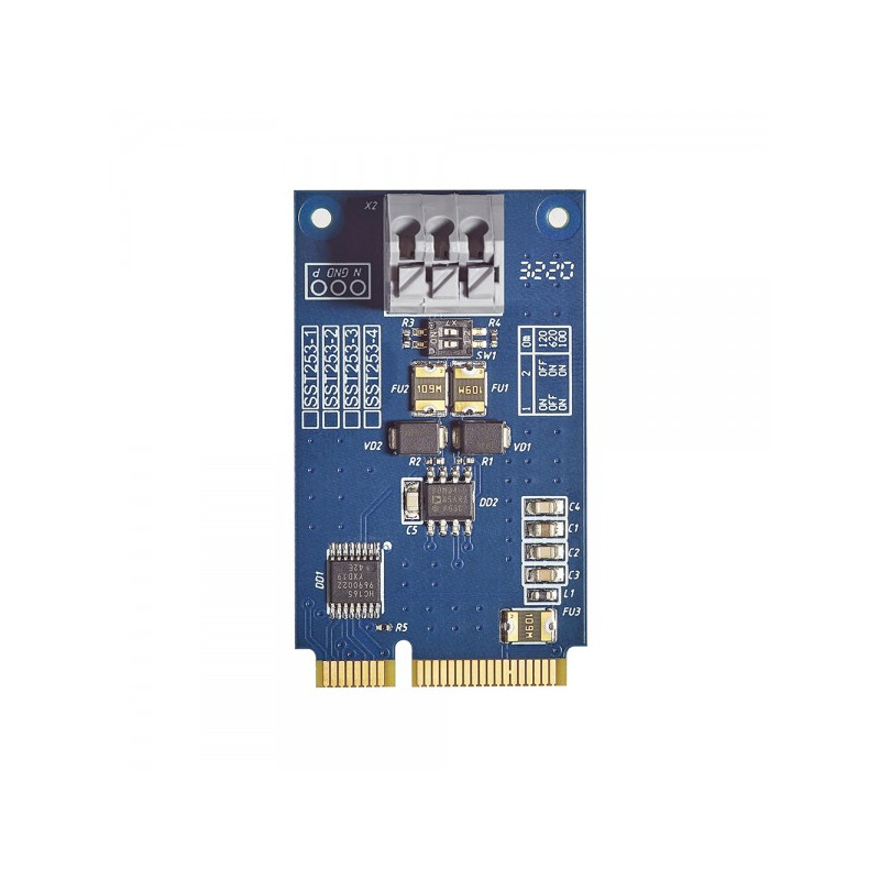 Модуль расширения Neptun Smart. RS485 спереди