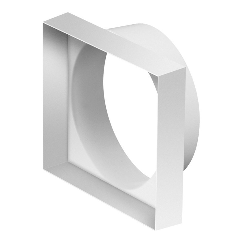 Соединитель каналов прямой Awenta KO100-29 (d100/90x90) сбоку