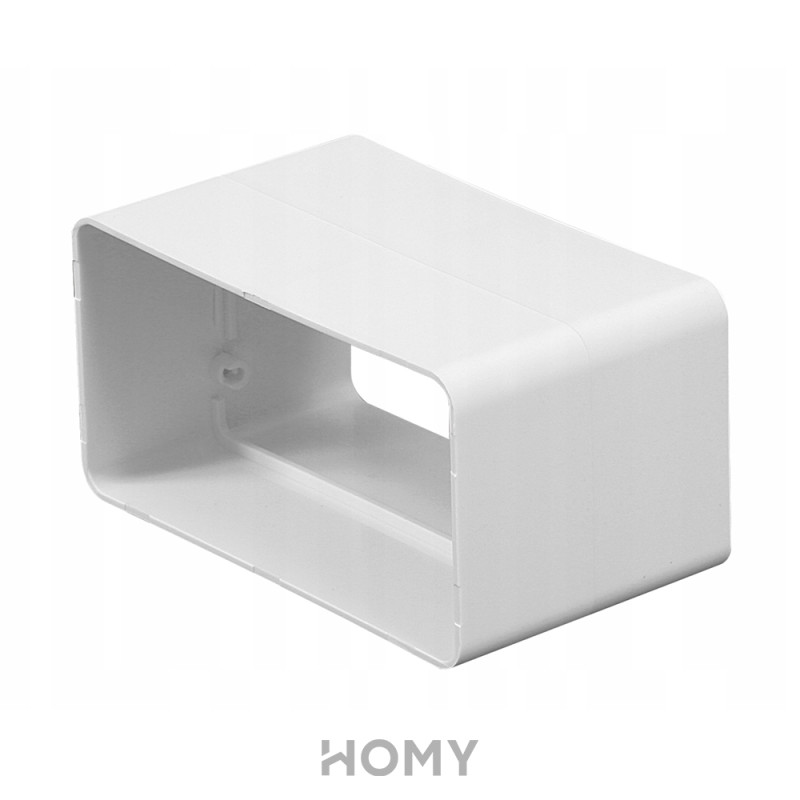 Соединитель каналов прямой Awenta KP75-21 (75x150) сбоку