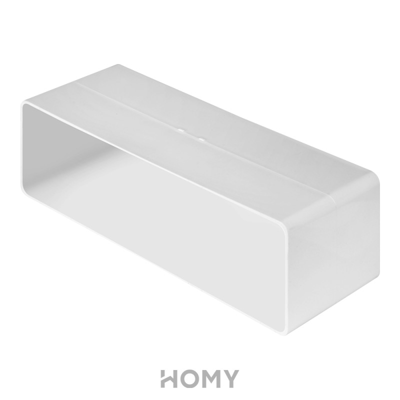 Соединитель каналов прямой Awenta KP204-21 (60x204) сбоку