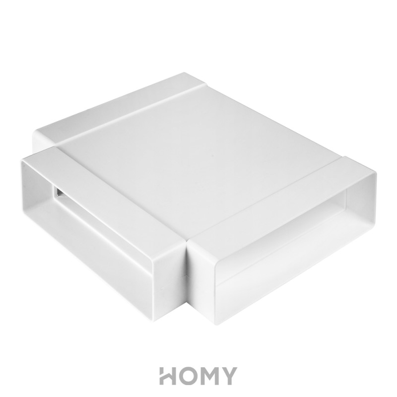 Соединитель каналов тройной Awenta KP204-26 (60x204) сбоку