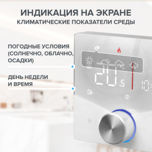 Терморегулятор Caleo С933 Wi-Fi белый режимы