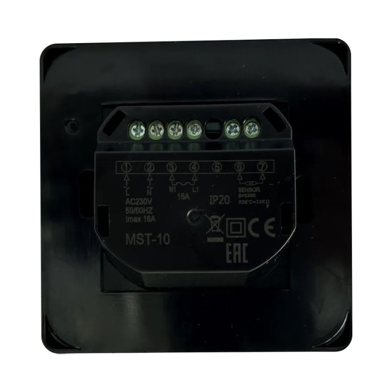 Терморегулятор Grand Meyer MST-10 черный сзади