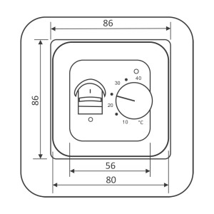 Терморегулятор Grand Meyer MST-10 черный схема