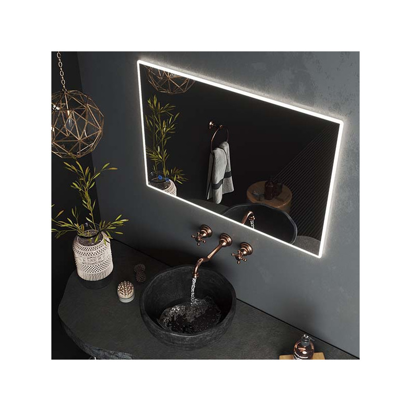 Зеркало Roxen Gotem Long 100x70 сзади