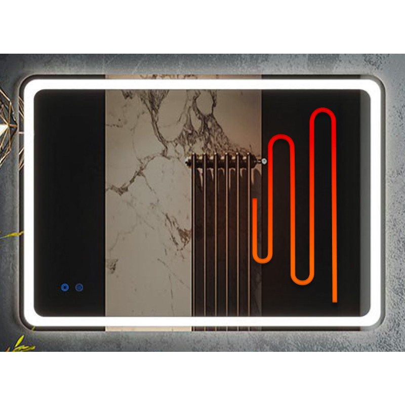 Зеркало Roxen Irida 90x70 (с подогревом)