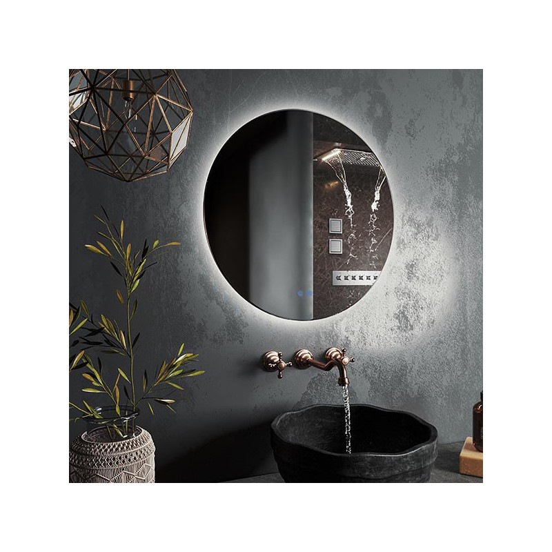 Зеркало Roxen Brimen 60x60 сбоку