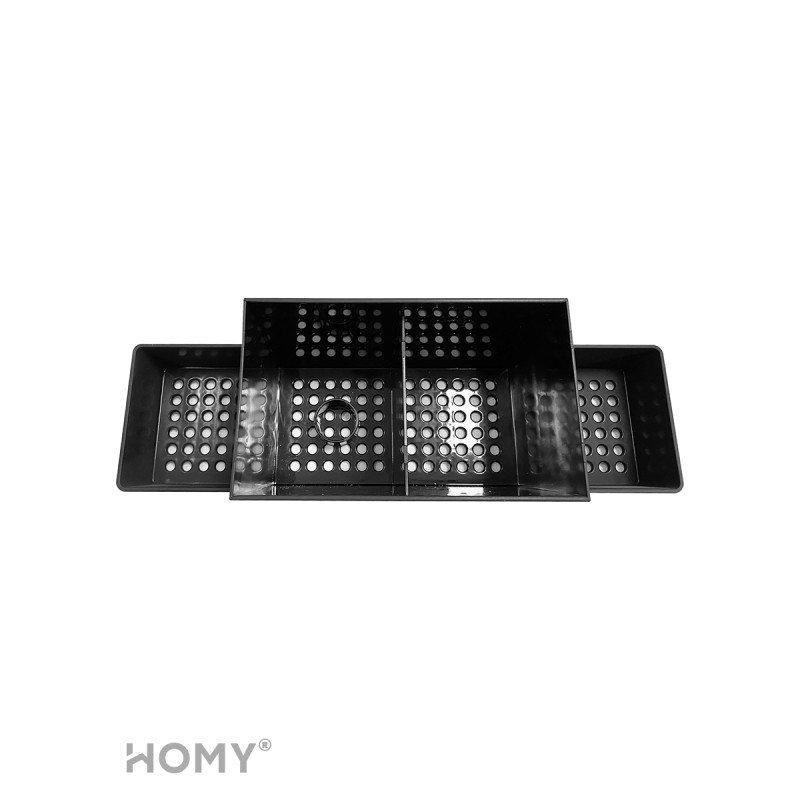 Дозатор жидкого мыла HOMY HARMONY SET HS02 черный подставка сверху