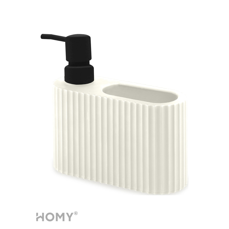 Дозатор жидкого мыла HOMY HARMONY SET HS08 белый дозатор