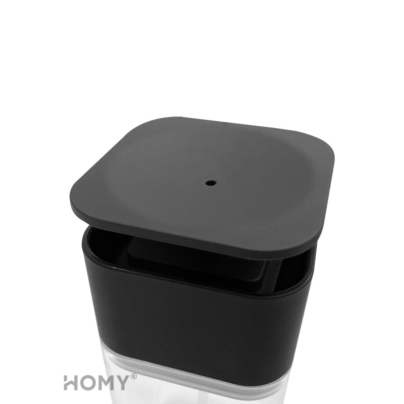 Дозатор жидкого мыла HOMY HARMONY SET HS09 черный помпа