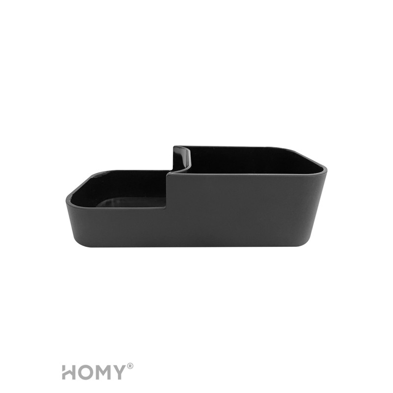 Дозатор жидкого мыла HOMY HARMONY SET HS09 черный подставка