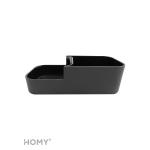 Дозатор жидкого мыла HOMY HARMONY SET HS09 черный подставка