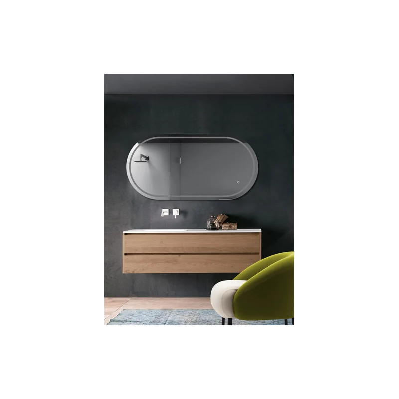 Зеркало Benetto КОМО 120х60 подсветка выкл.