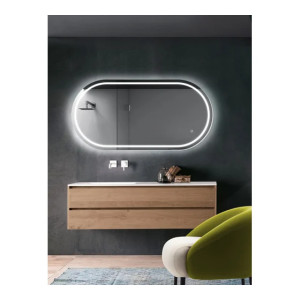 Зеркало Benetto КОМО 120х60 подсветка вкл.