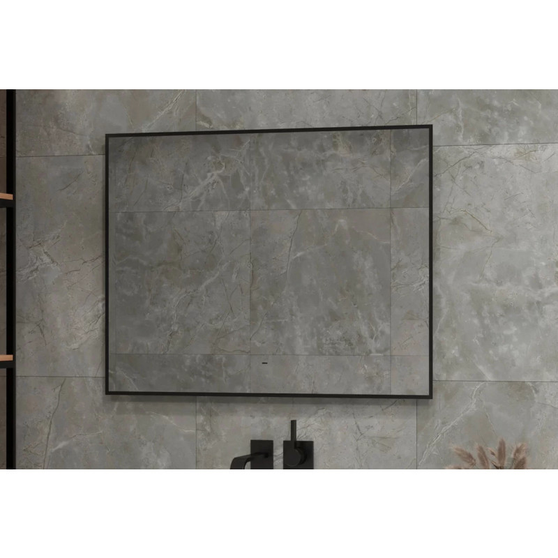 Зеркало Континент Amer LED 80x70 вид в интерьере