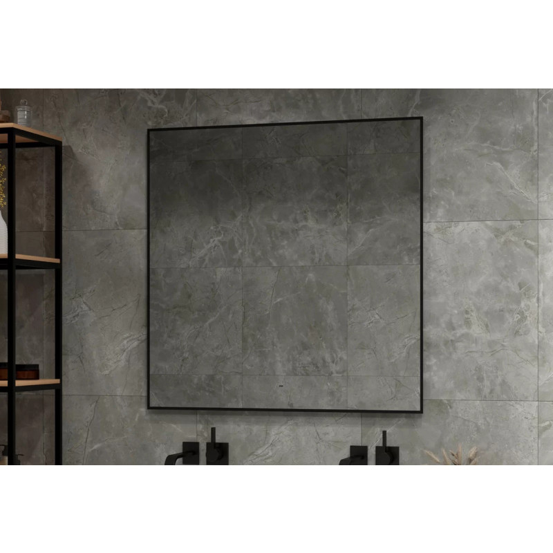 Зеркало Континент Amer LED 100x100 вид в интерьере