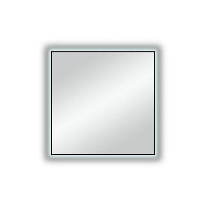 Зеркало Континент Amer LED 100x100 спереди с подсветкой