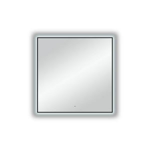 Зеркало Континент Amer LED 100x100 спереди с подсветкой
