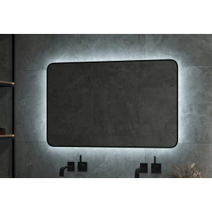 Зеркало Континент Torry LED 80x70 вид в интерьере  (2)