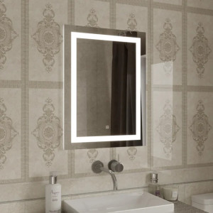 Зеркало Континент Rimini LED 60x80 в интерьере