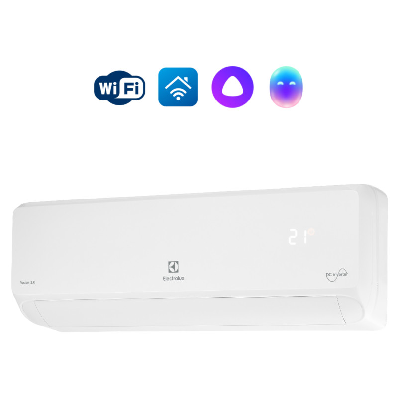 Сплит-система Electrolux Fusion 2.0 Super DC Inverter EACS/I-24HF2/N8 сбоку