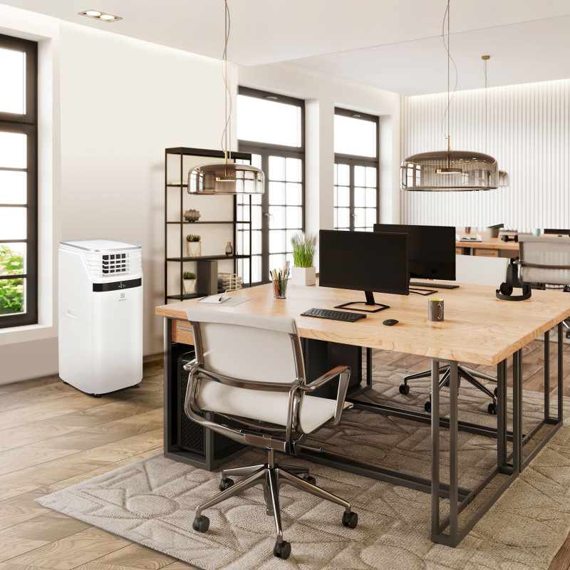 Мобильный кондиционер Electrolux Ice Column EACM-22 JK/N3 в интерьере (1)