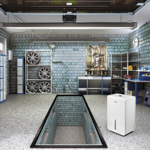 Осушитель воздуха Ballu BD50T в интерьере