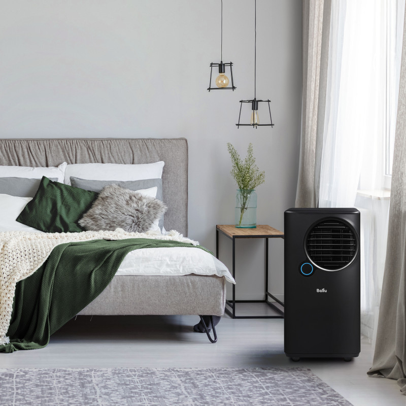 Мобильный кондиционер Ballu Eclipse BPAC-07 EPB/N6 black в интерьере