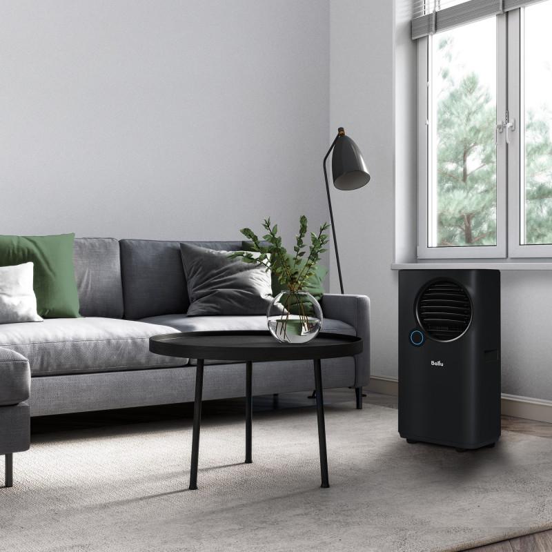 Мобильный кондиционер Ballu Eclipse BPAC-10 EPB/N6 black в интерьере