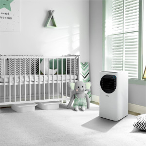 Мобильный кондиционер Ballu Eclipse BPAC-10 EPW/N6 white в интерьере