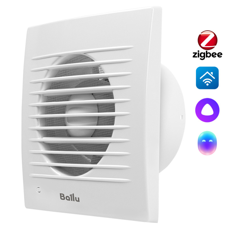 Вытяжной вентилятор Ballu BAF-FW 120 N под углом