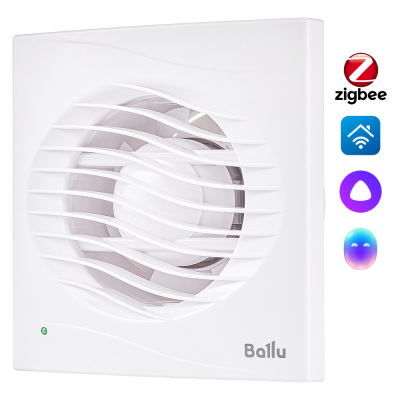 Вытяжной вентилятор Ballu BAF-AR 100 V под углом