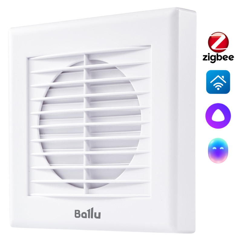 Вытяжной вентилятор Ballu BAF-EX 100 сбоку