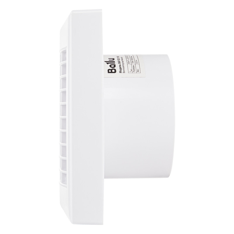 Вытяжной вентилятор Ballu BAF-EX 100 G сбоку (1)