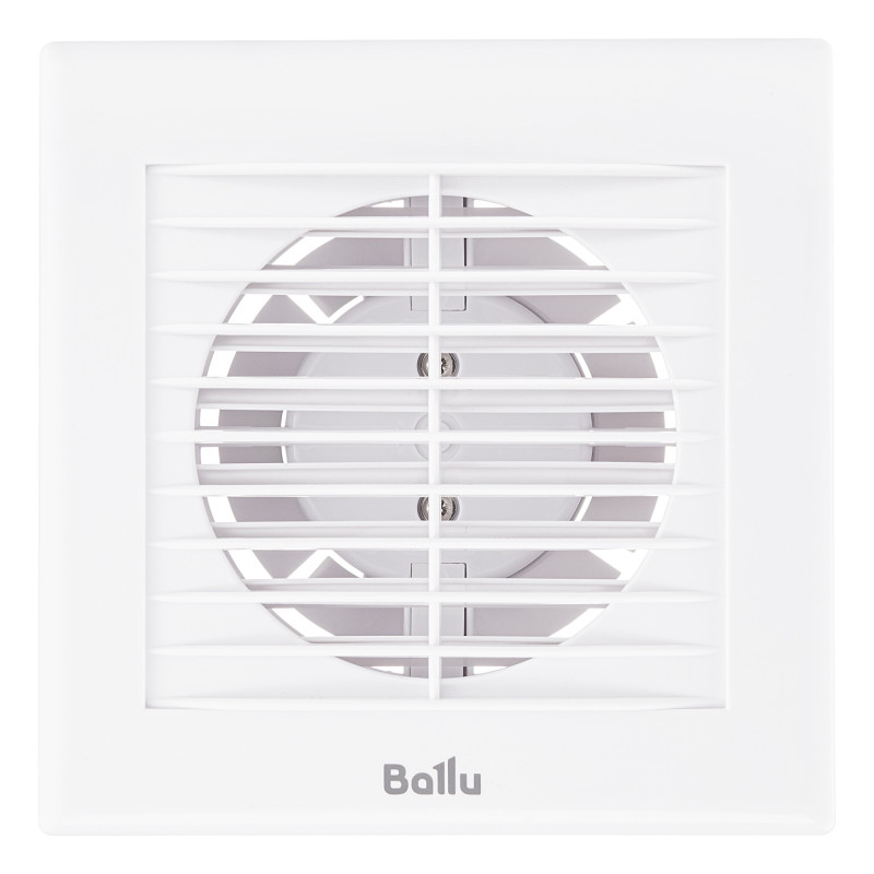 Вытяжной вентилятор Ballu BAF-EX 120 G спереди жалюзи раск