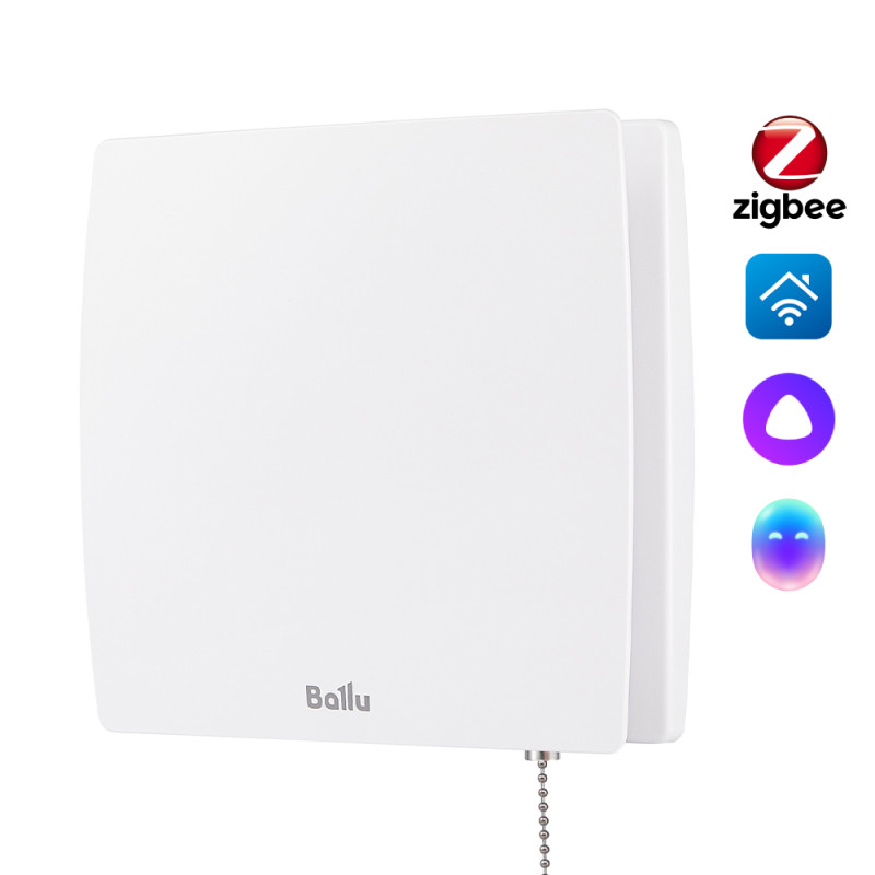 Вытяжной вентилятор Ballu BAF-SL 100 VP под углом