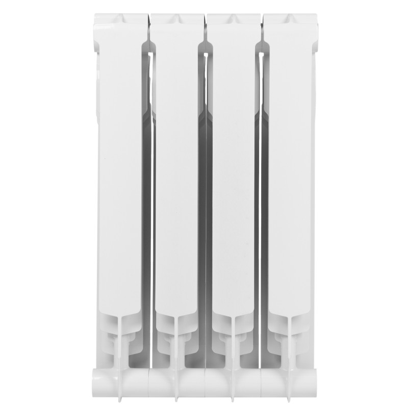 Радиатор алюминиевый Royal Thermo Monoblock A 500 2.0 (4 секции) сзади