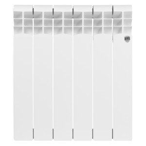 Радиатор алюминиевый Royal Thermo Monoblock A 500 2.0 (6 секций) спереди