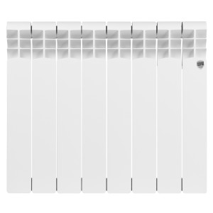 Радиатор алюминиевый Royal Thermo Monoblock A 500 2.0 (8 секций) спереди