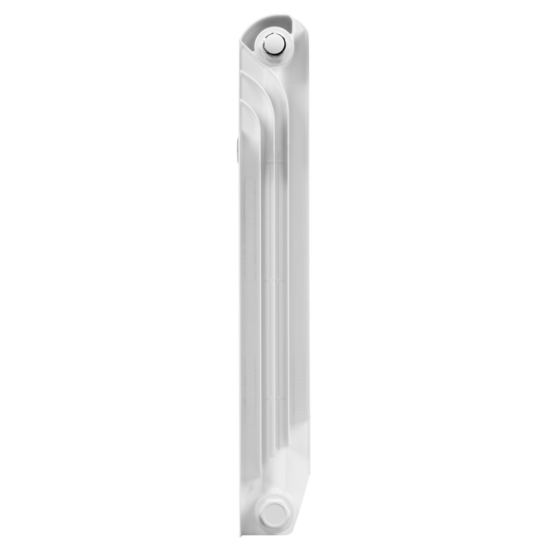 Радиатор алюминиевый Royal Thermo Monoblock A 500 2.0 (10 секций) сбоку