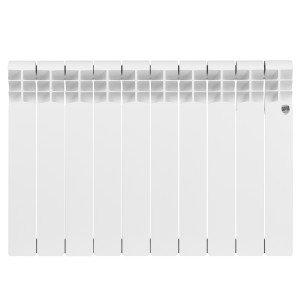 Радиатор алюминиевый Royal Thermo Monoblock A 500 2.0 (10 секций) спереди
