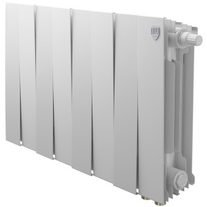 Радиатор биметаллический Royal Thermo PianoForte 300 Bianco Traffico VDR80 (8 секций)